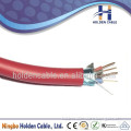 red fire alarm cable